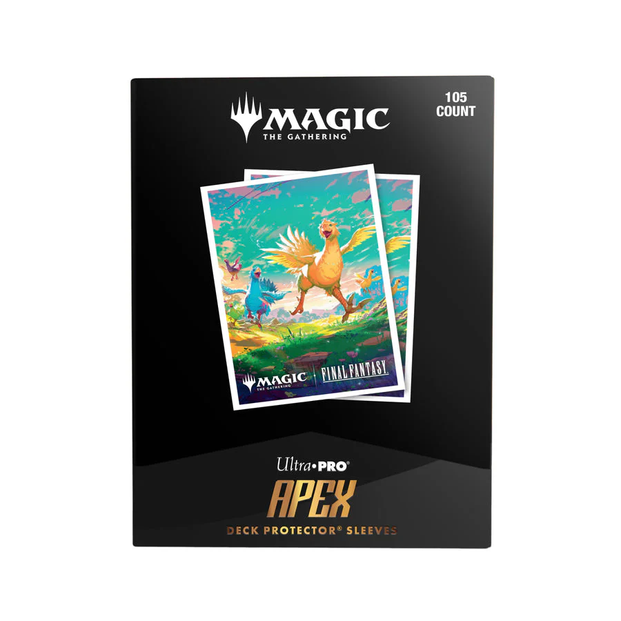 105ct APEX Deck Protector Sleeves 'MTG – FINAL FANTASY Chocobo' - Image 4