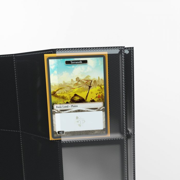 18-Pocket Sideloading Pages 50Pcs Display (Black) | Gamegenic - Image 3