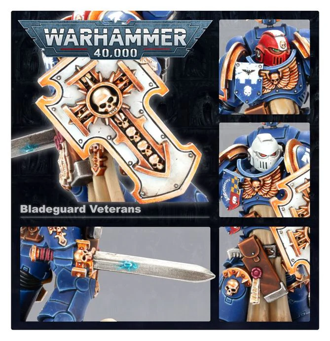 48-44 Space Marines Bladeguard Veterans - Image 3