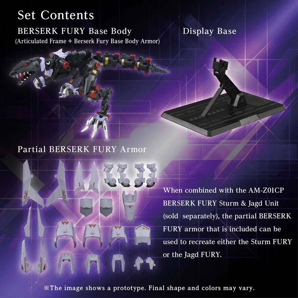 AMZ-01EX Berserk Fury Main Frame Mode - Image 6