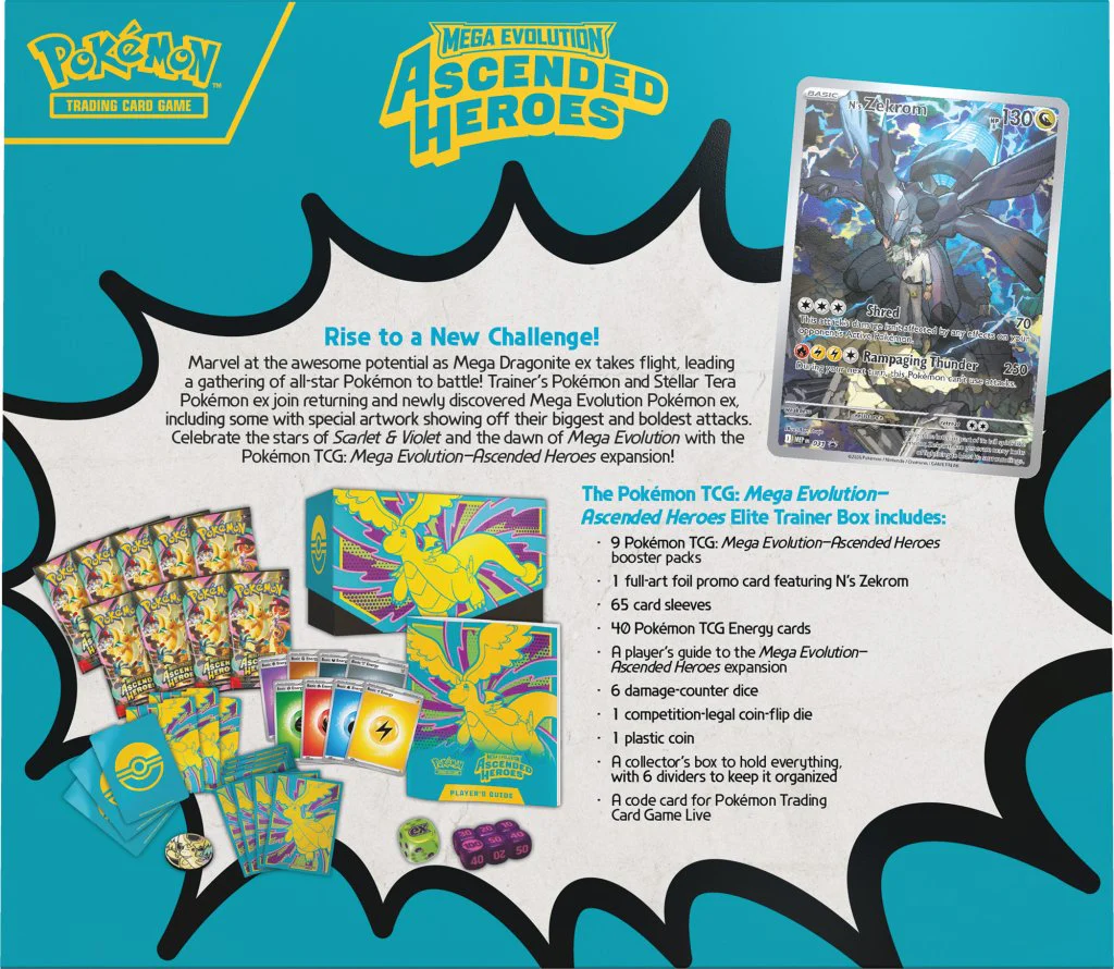 Ascended Heroes Elite Trainer Box | Pokemon TCG - Image 3