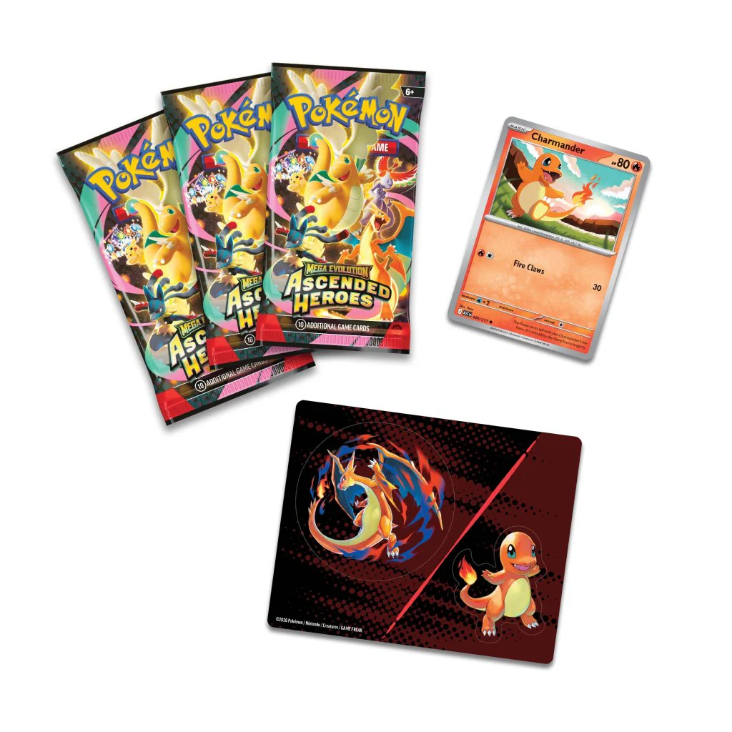 Ascended Heroes: Tech Sticker Collection—Charmander | Pokemon TCG - Image 2