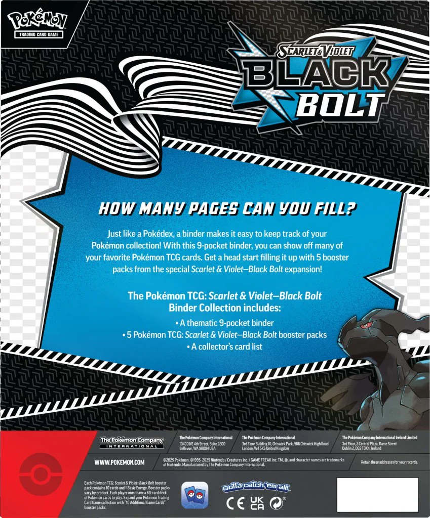 Black Bolt Binder Collection | Pokemon TCG - Image 3