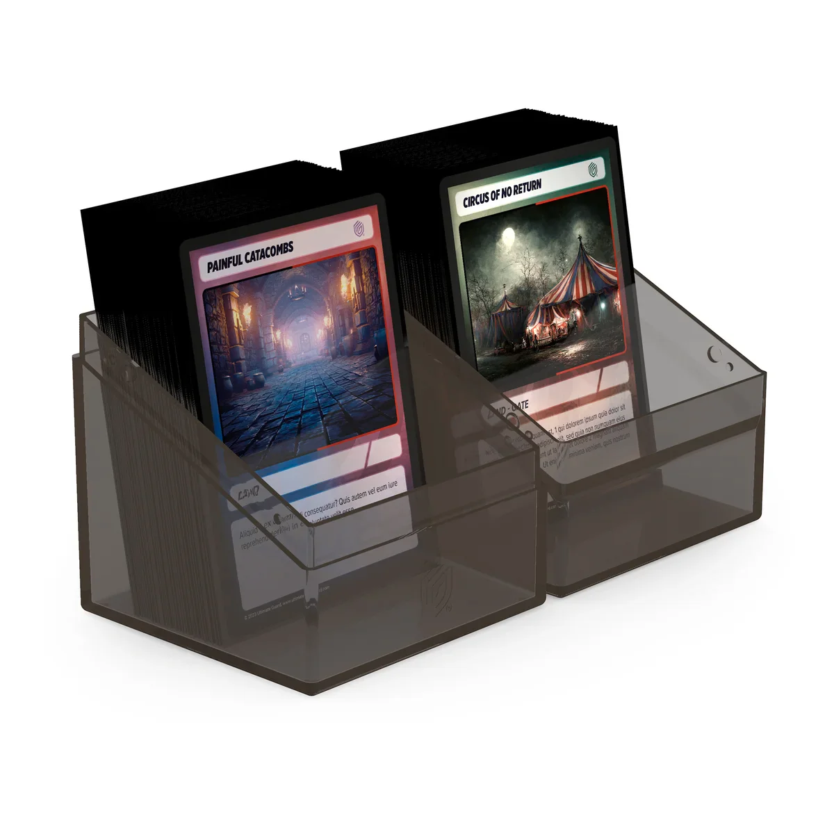 Boulder 100+ Deck Case (Clear - Onyx) | Ultimate Guard - Image 7