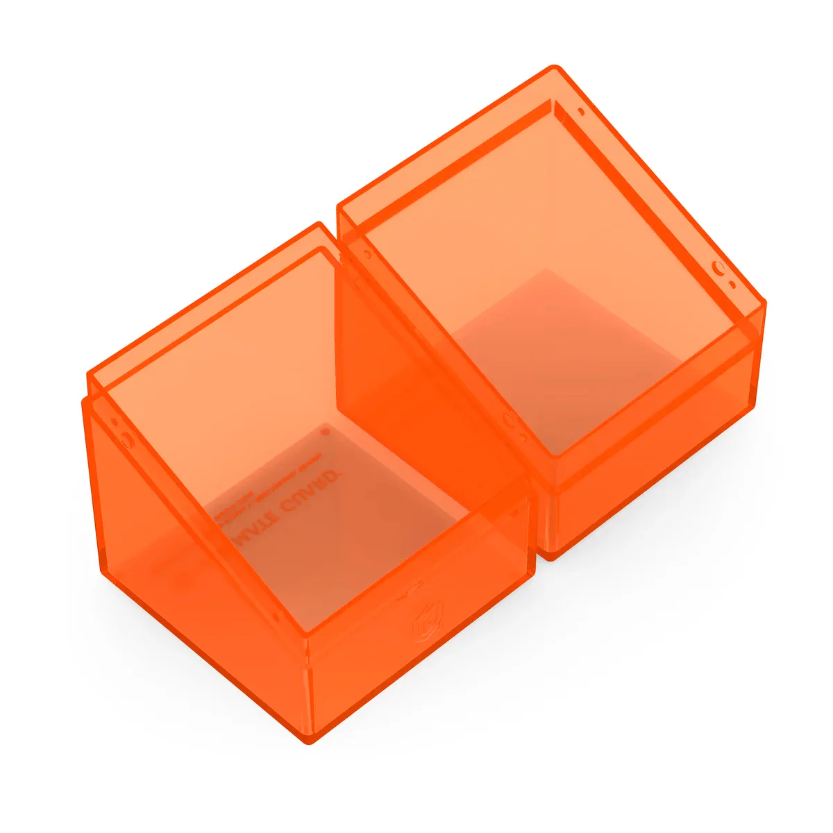 Boulder 100+ Deck Case (Clear - Poppy Topaz) | Ultimate Guard - Image 8