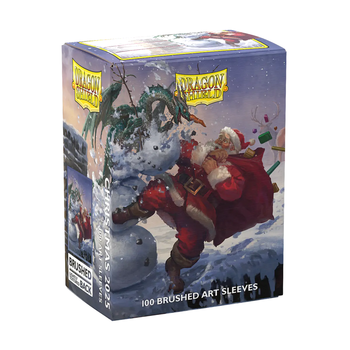Brushed Art Standard Sleeves 'Christmas 2025' | Dragon Shield - Image 3