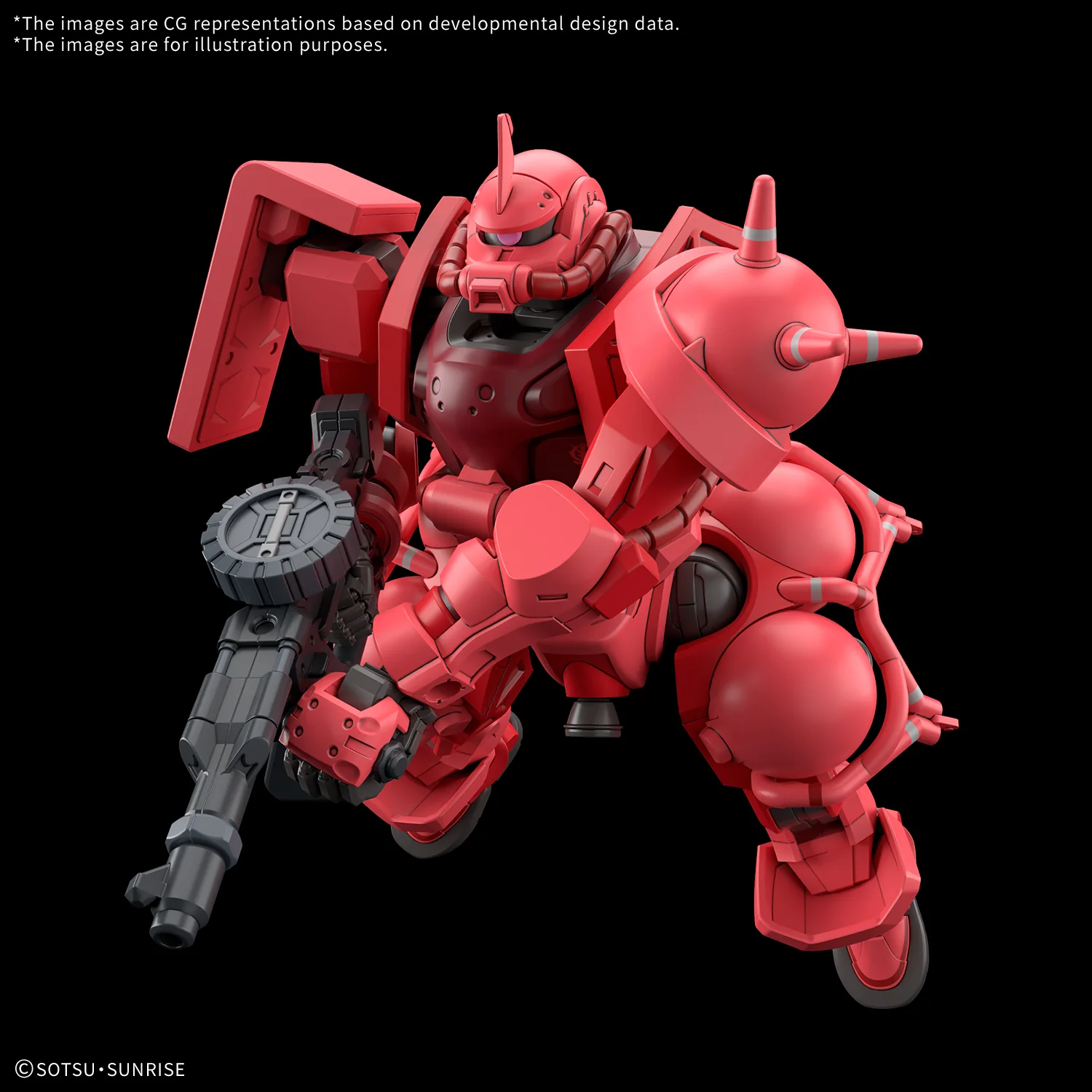 Char's Zaku (GQ) | HG 1/144 - Image 4