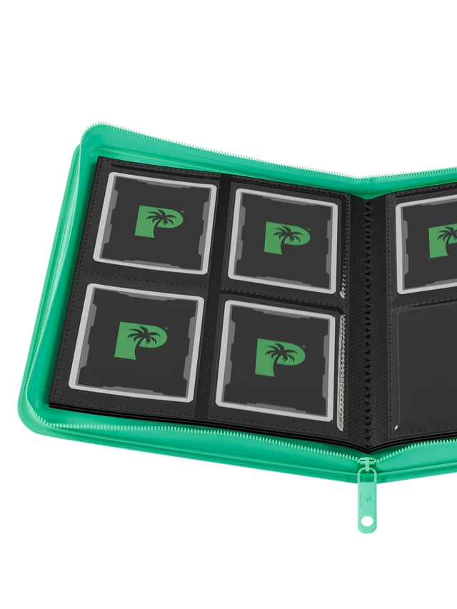 Collector's Series 4 Pocket Zip Binder (Turquoise) | Palms Off - Image 2