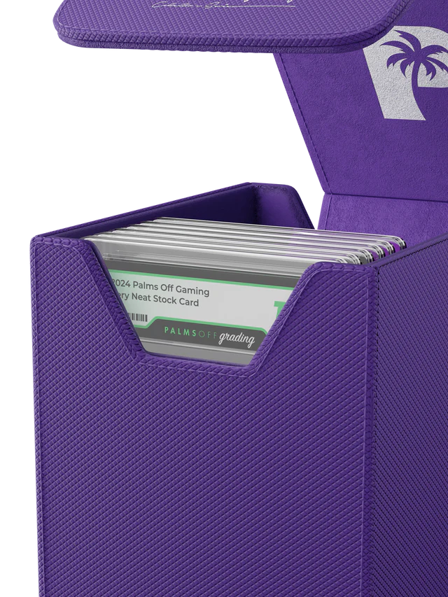 Collector's Series Graded Card Case 2.0 (Small - Purple) | Palms Off - Image 3