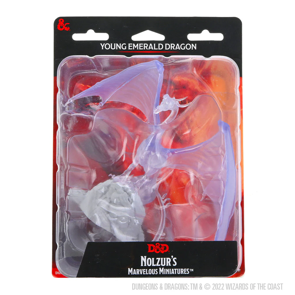 D&D Nolzur's Marvelous Miniatures: Young Emerald Dragon - Image 4