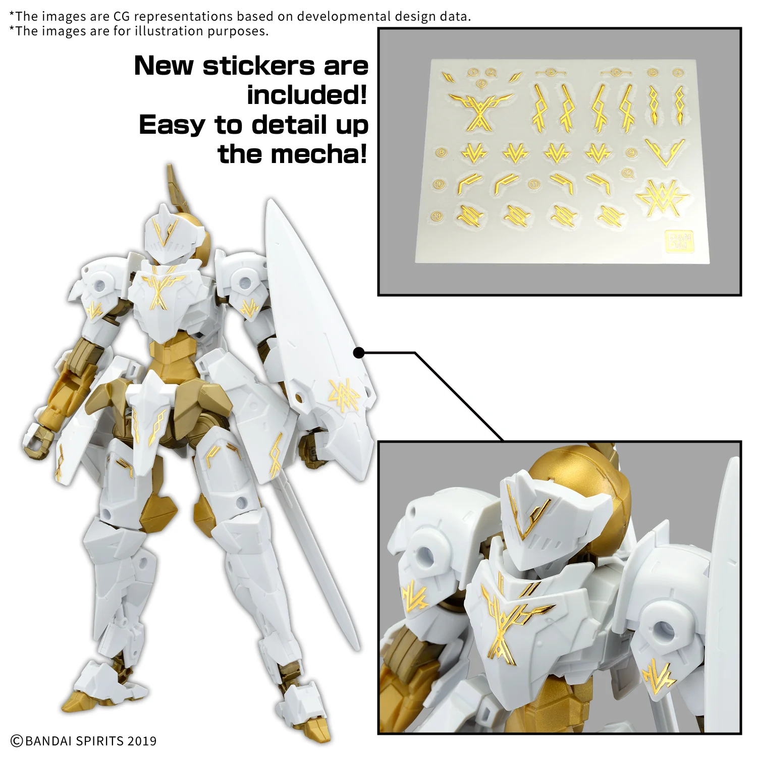 EXM-A9RK Spinatio (Royal Knight Type) | 30MM 1/144 - Image 8
