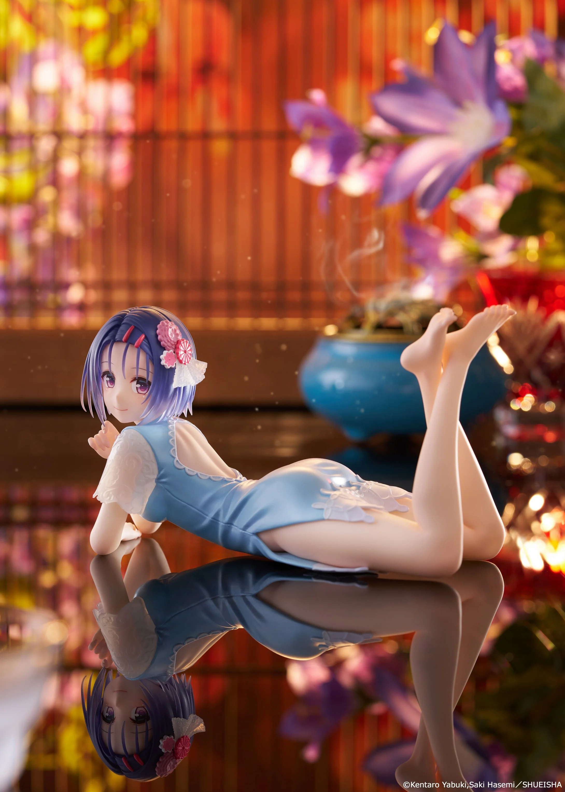 Haruna Sairenji: Chinese Dress Ver. | Desktop Cute Figure - Image 10