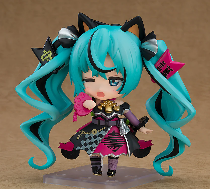 Hatsune Miku: Black Maneki Miku Ver. | Nendoroid #2759 - Image 5