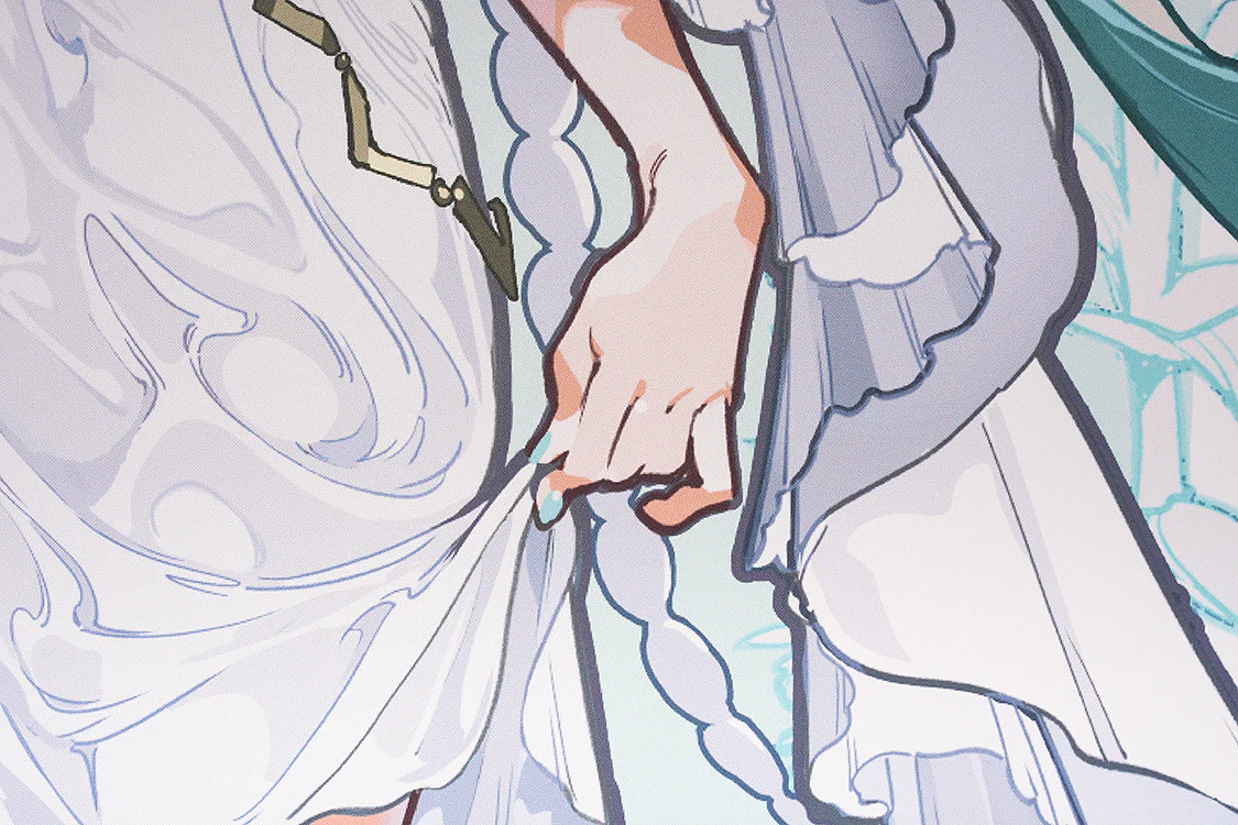 Hatsune Miku feat. Yoneyama Mai Life-Sized Hanging Scroll - Image 4