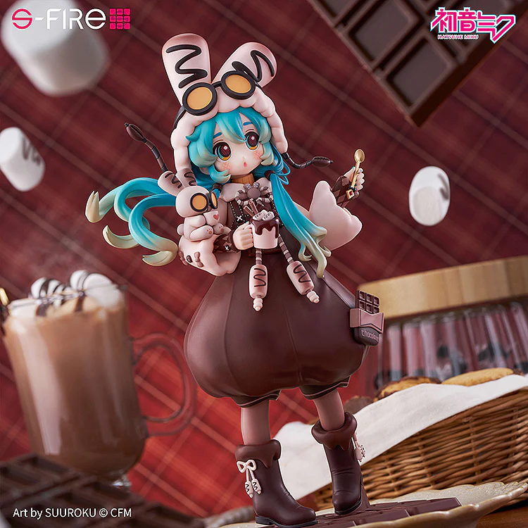 Hatsune Miku Marshmallow Hot Cocoa S-Fire Figure - Image 6