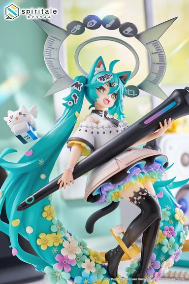 Hatsune Miku × Naoki Saito “My Figure Making!” ~The Painter Ver.~ | 1/7 Scale Figure - Image 14
