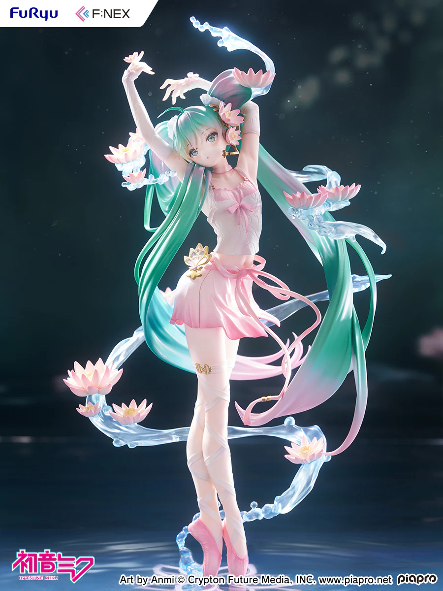 Hatsune Miku: Water Lily Ver. | 1/7 F:Nex Figure - Image 3