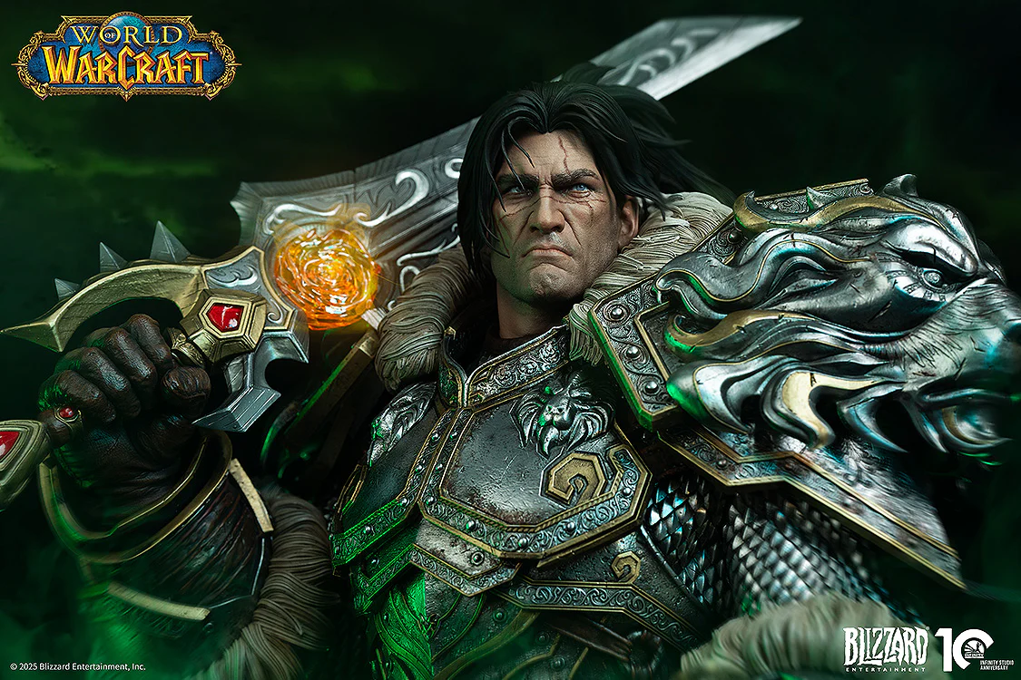 Infinity Studio X Blizzard Varian Wrynn 1/3 Scale Bust Model - Image 3