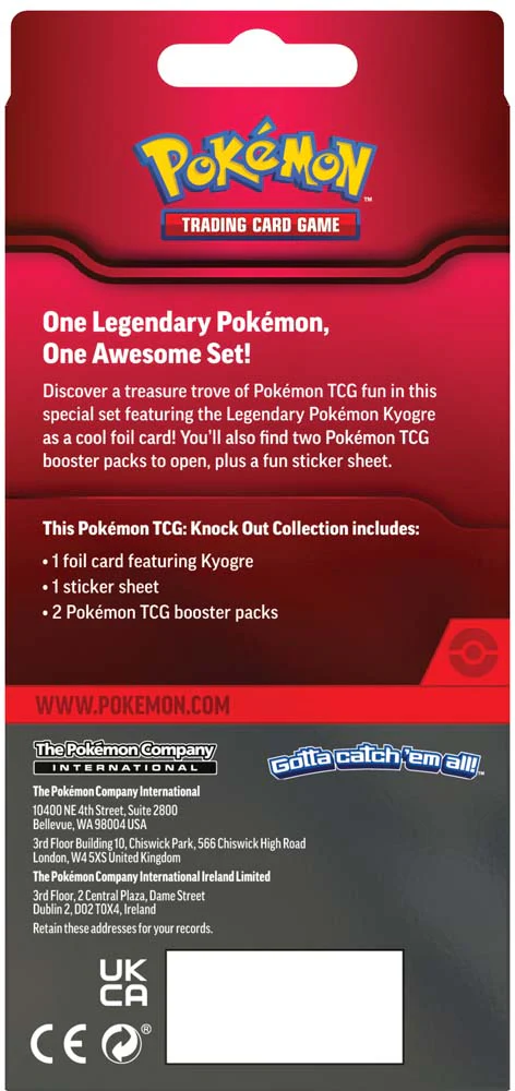 Knock Out Collection: Kyogre | Pokemon TCG - Image 2
