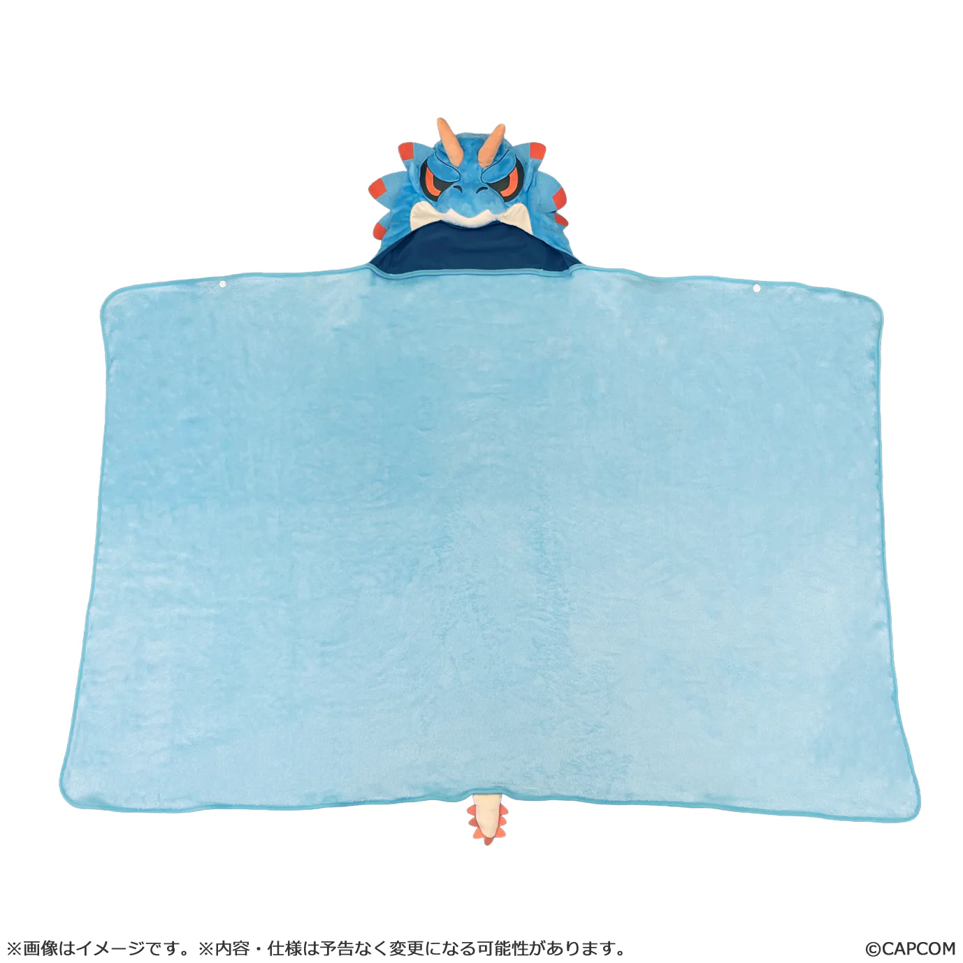 Lagiacrus Chibi Style Fluffy Poncho - Image 2