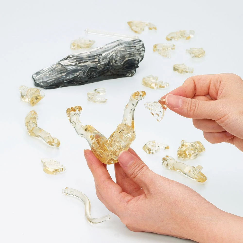 Leopard (Brown) | 3D Crystal Puzzle - Image 7