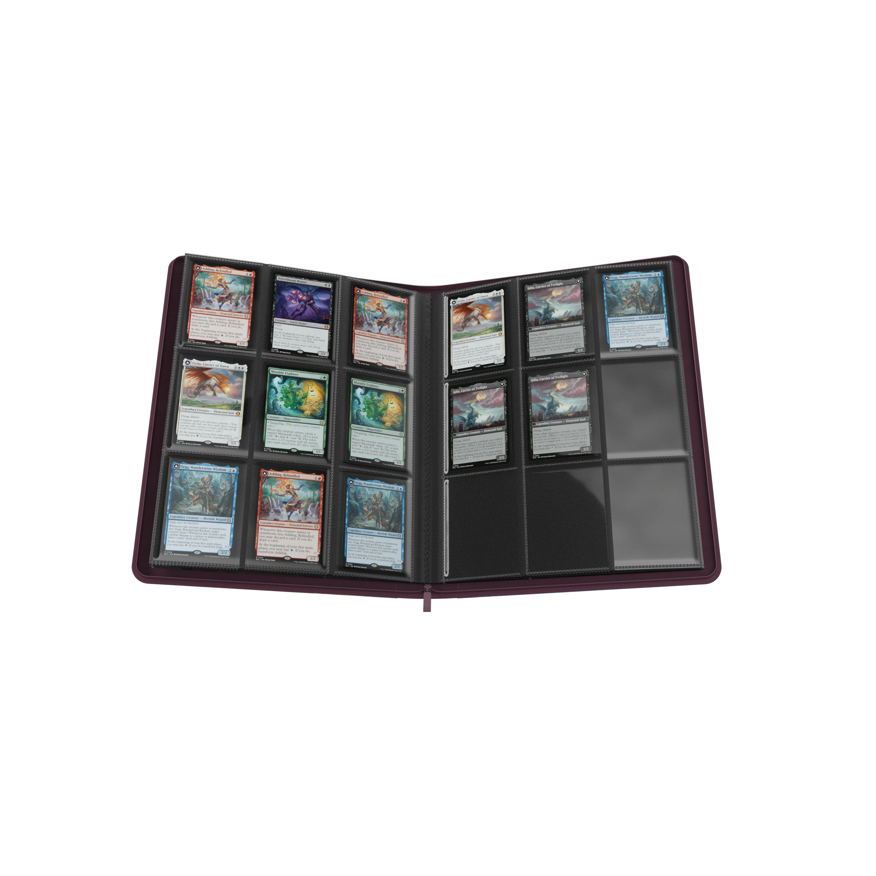 Lorwyn Eclipsed Zip-Up Album 18-Pocket - Celestial Reunion - Image 6