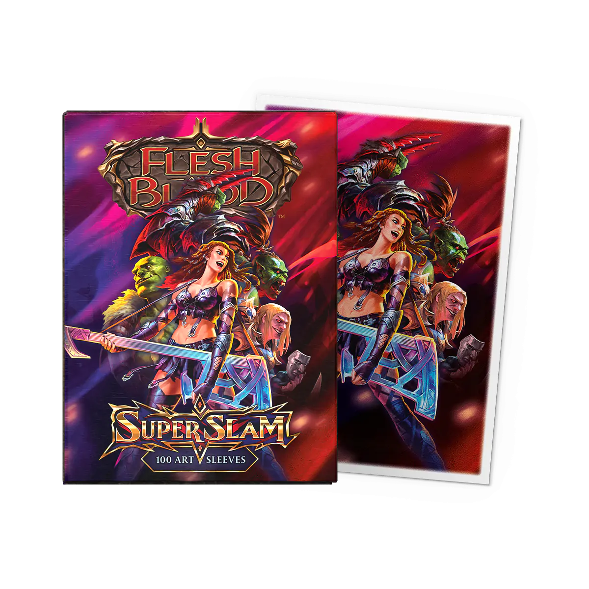Matte Art Standard Sleeves FABTCG 'Super Slam' | Dragon Shield - Image 4