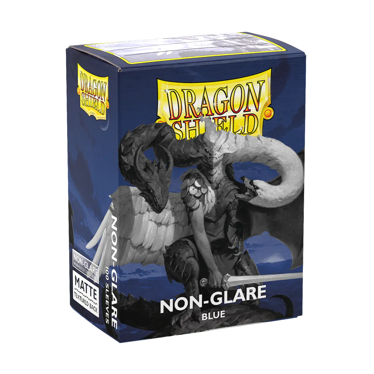 Matte Non-glare Standard Sleeves (Blue) | Dragon Shield - Image 3