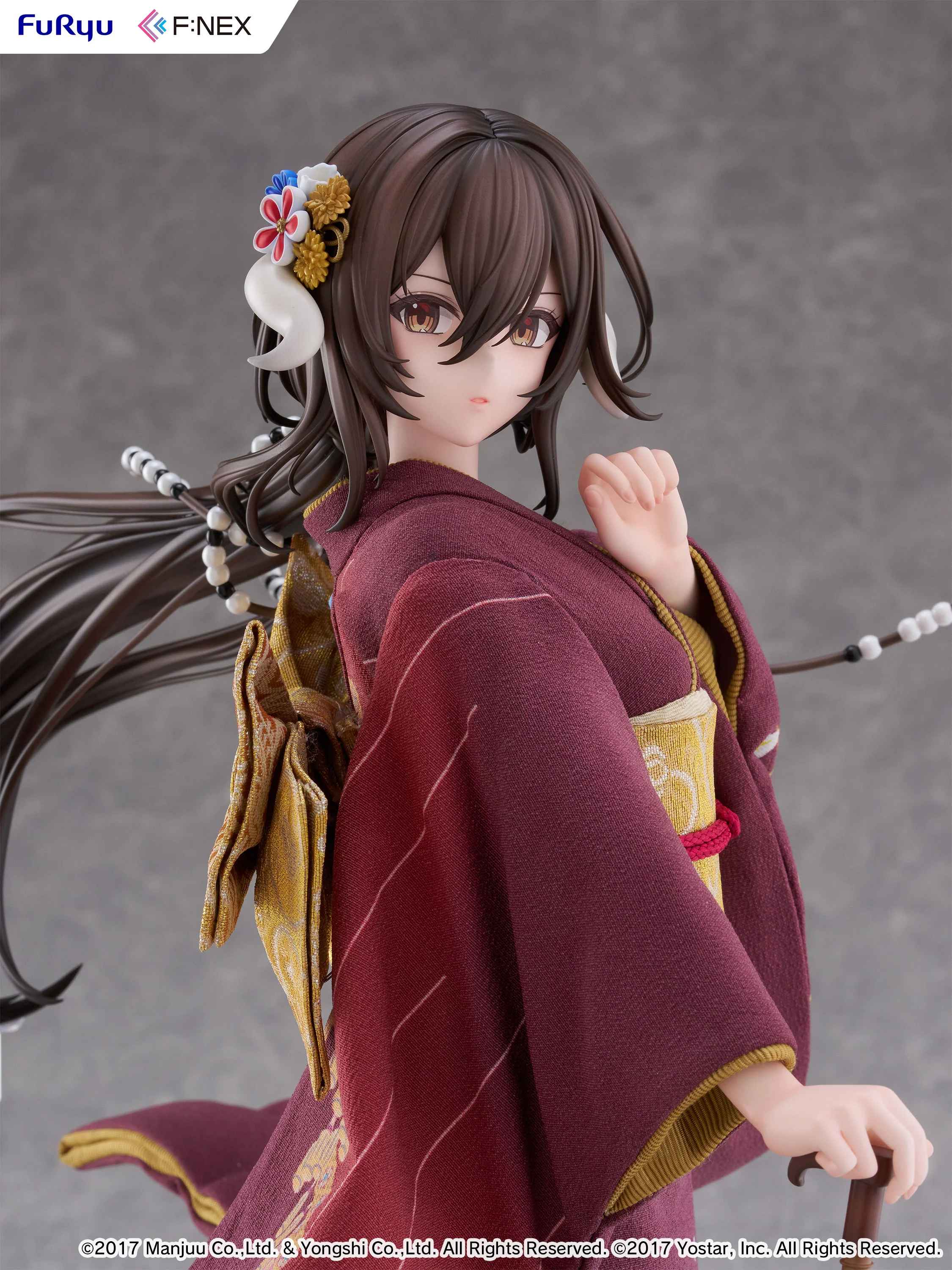 Mikasa Blue Flower Komachi Ver.: Japanese Doll | 1/4 Scale Figure - Image 12