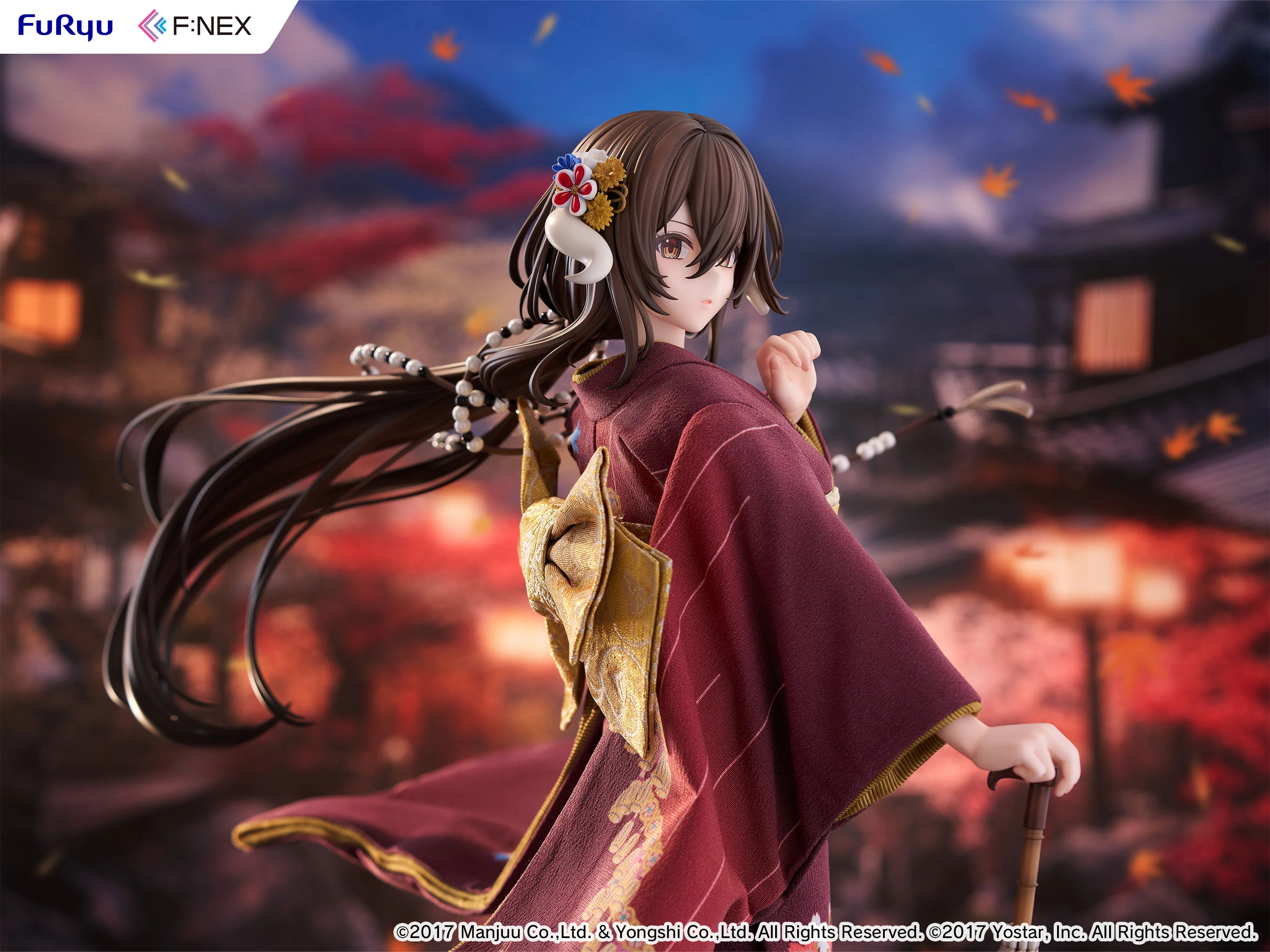 Mikasa Blue Flower Komachi Ver.: Japanese Doll | 1/4 Scale Figure - Image 5