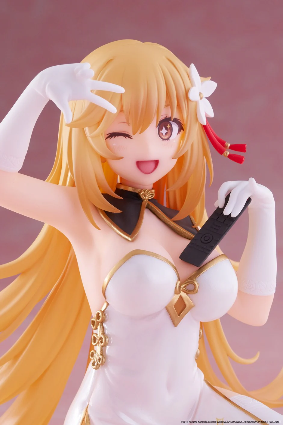 Misaki Shokuhou: Chinese Dress Ver. | Desktop Cute Figure - Image 8