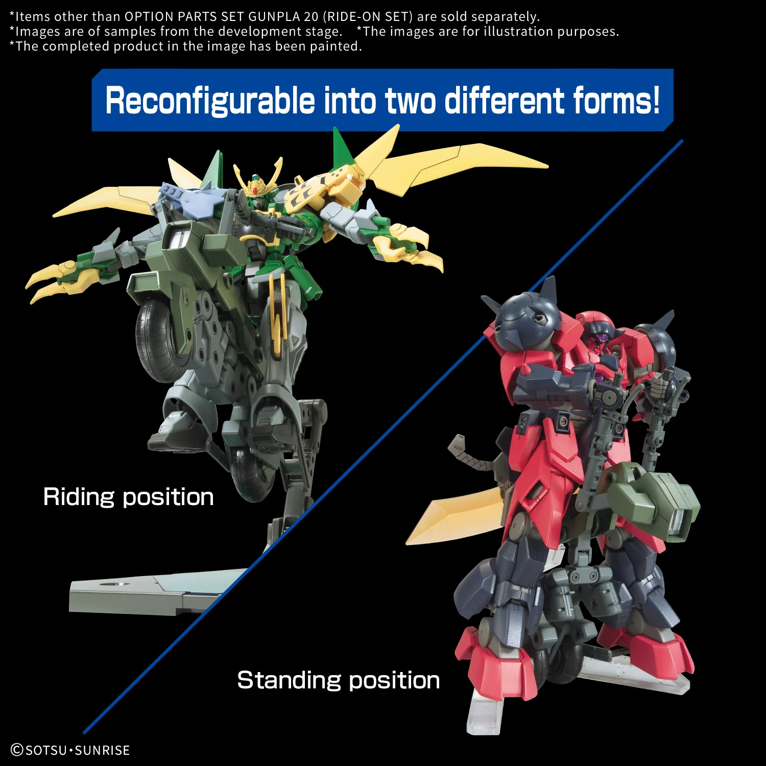 Option Parts Set Gunpla 19 (Ride-On Set) - Image 5
