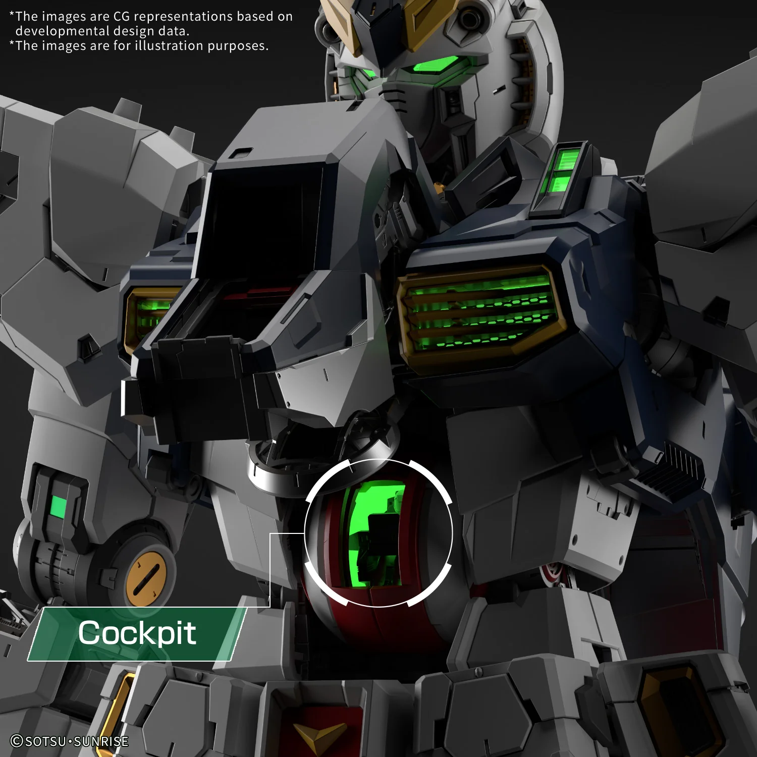 PG Unleashed 1/60 LED unit for Nu Gundam - Image 4