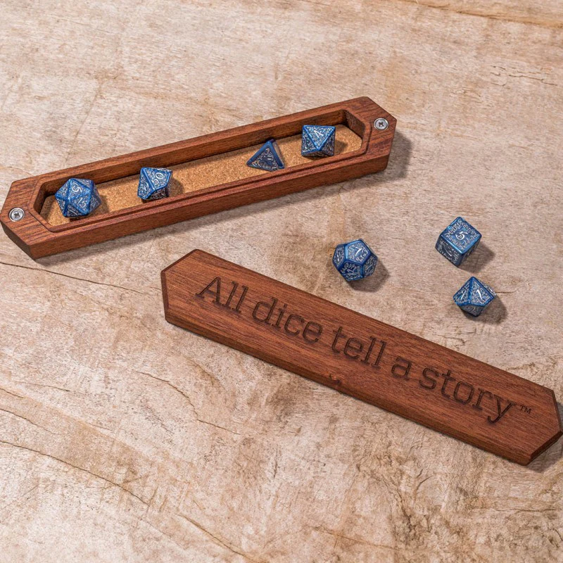Q Workshop Sapelli All Dice Box - Image 6