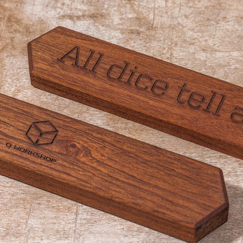 Q Workshop Sapelli All Dice Box - Image 9