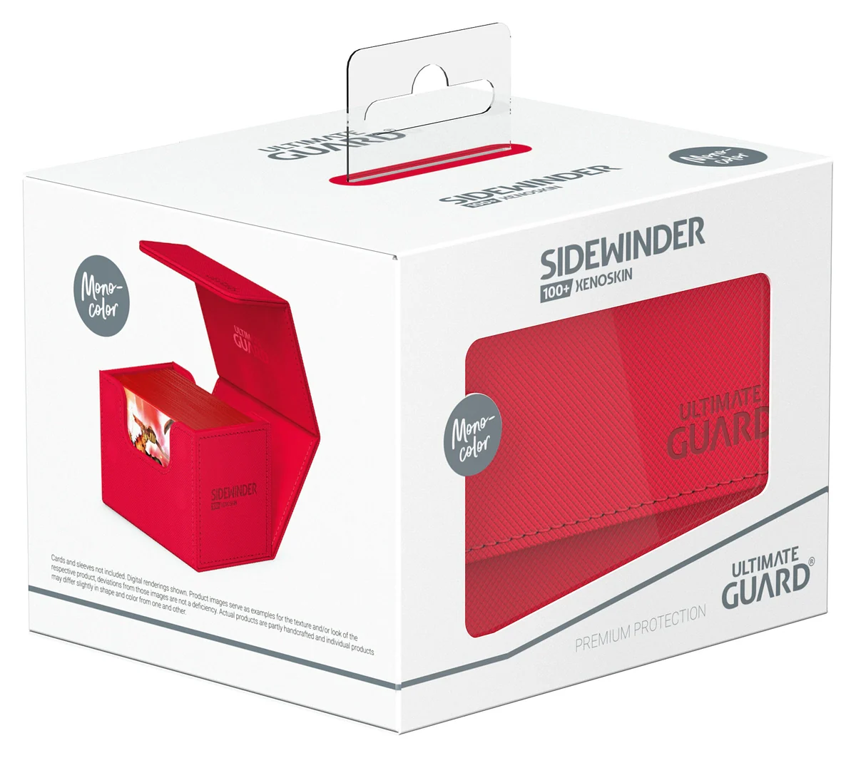 Sidewinder 100+ Xenoskin Monocolor (Red) | Ultimate Guard - Image 6