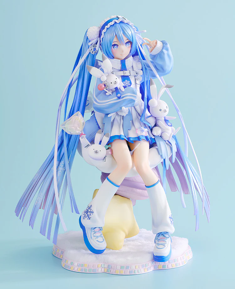 Snow Miku: Yukiiro Pop Ver. | 1/7 Scale Figure - Image 4