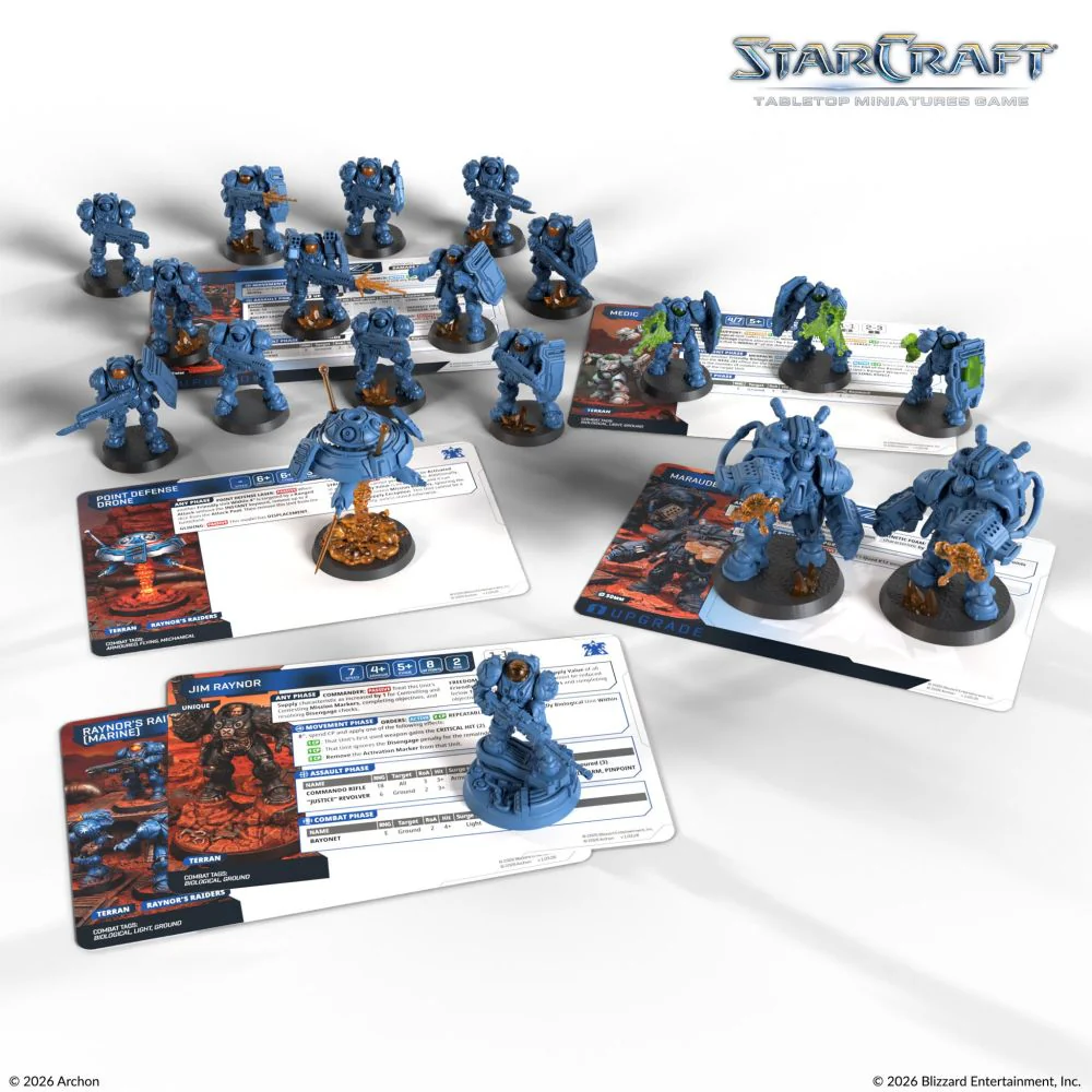 Starcraft Tabletop Miniatures Game: Two Player Starter Set Founders Edition - Image 13