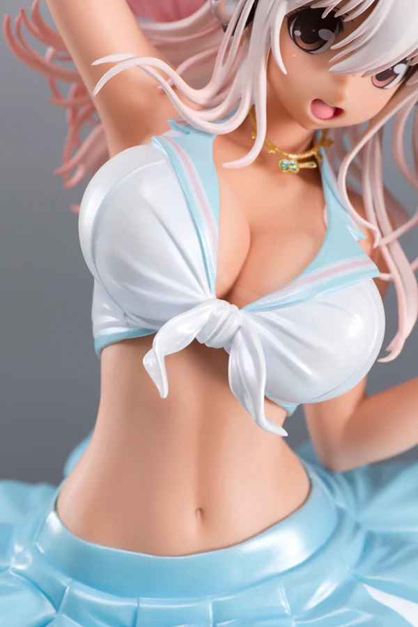 Super Sonico: Cheer Girl Ver. SunKissed | 1/6 Scale Figure - Image 4