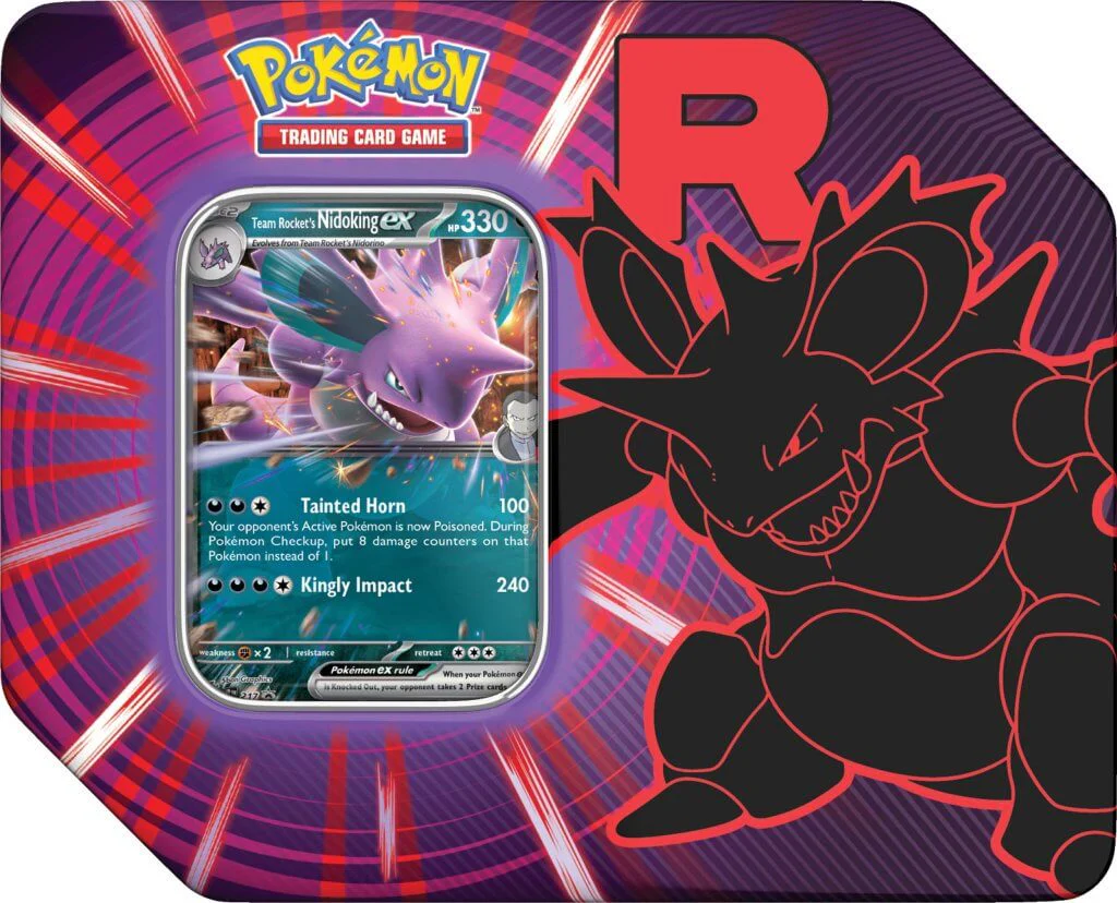 Team Rocket Tin (Nidoking) | Pokemon TCG