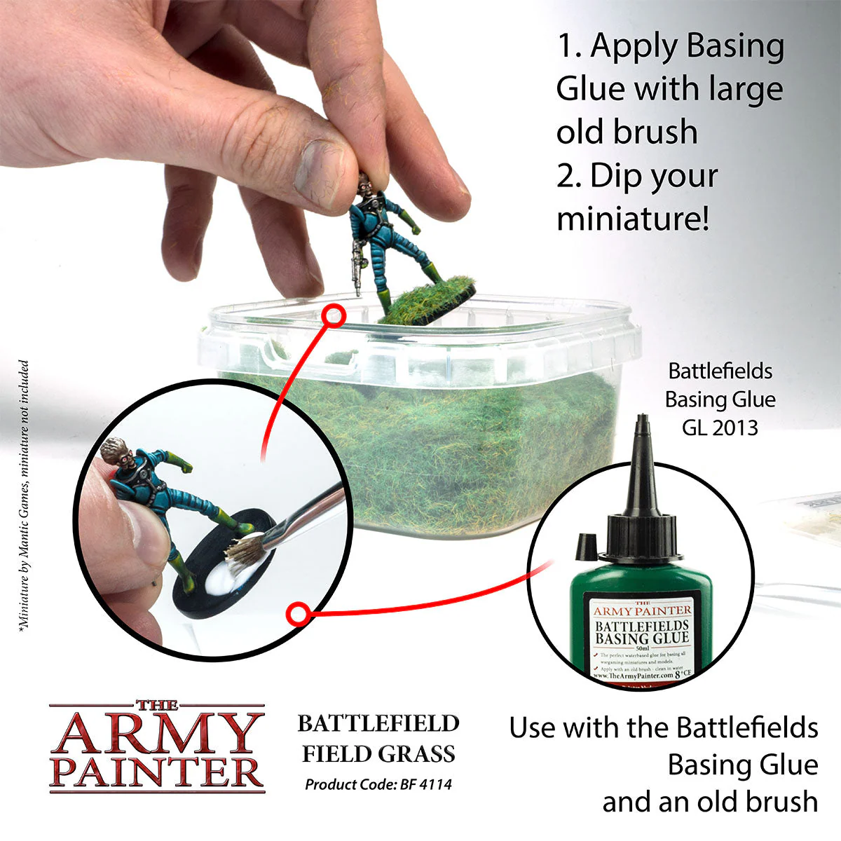 The Army Painter Battlefield Basing: Field Grass - Image 3