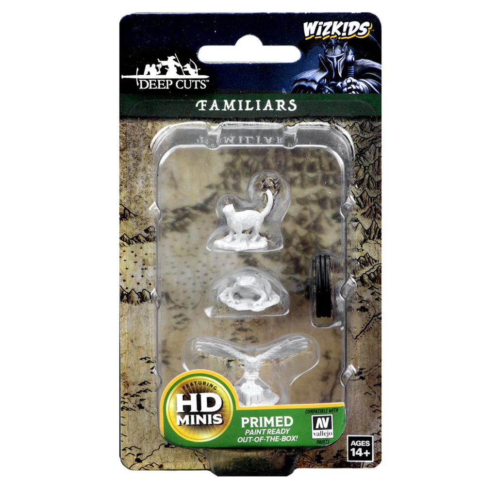 WizKids Deep Cuts Unpainted Miniatures: Familiars - Image 3