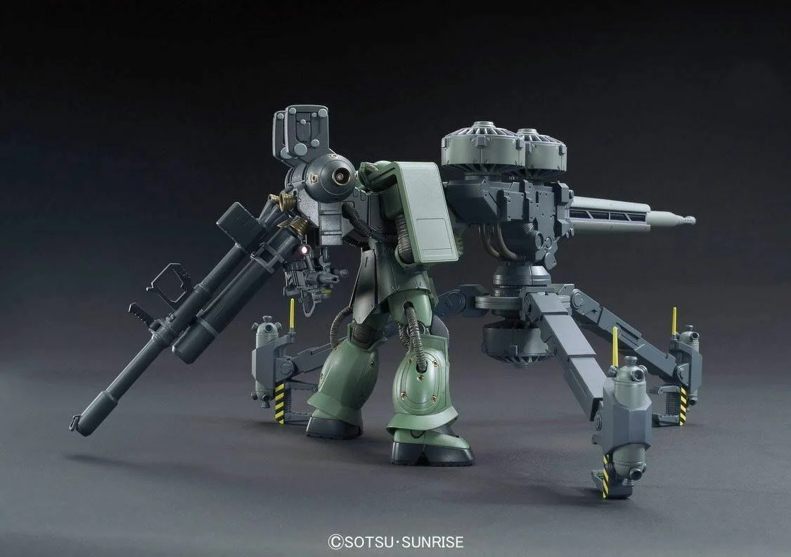 Zaku II + Big Gun Set (Gundam Thunderbolt Ver.) | HG 1/144 - Image 4