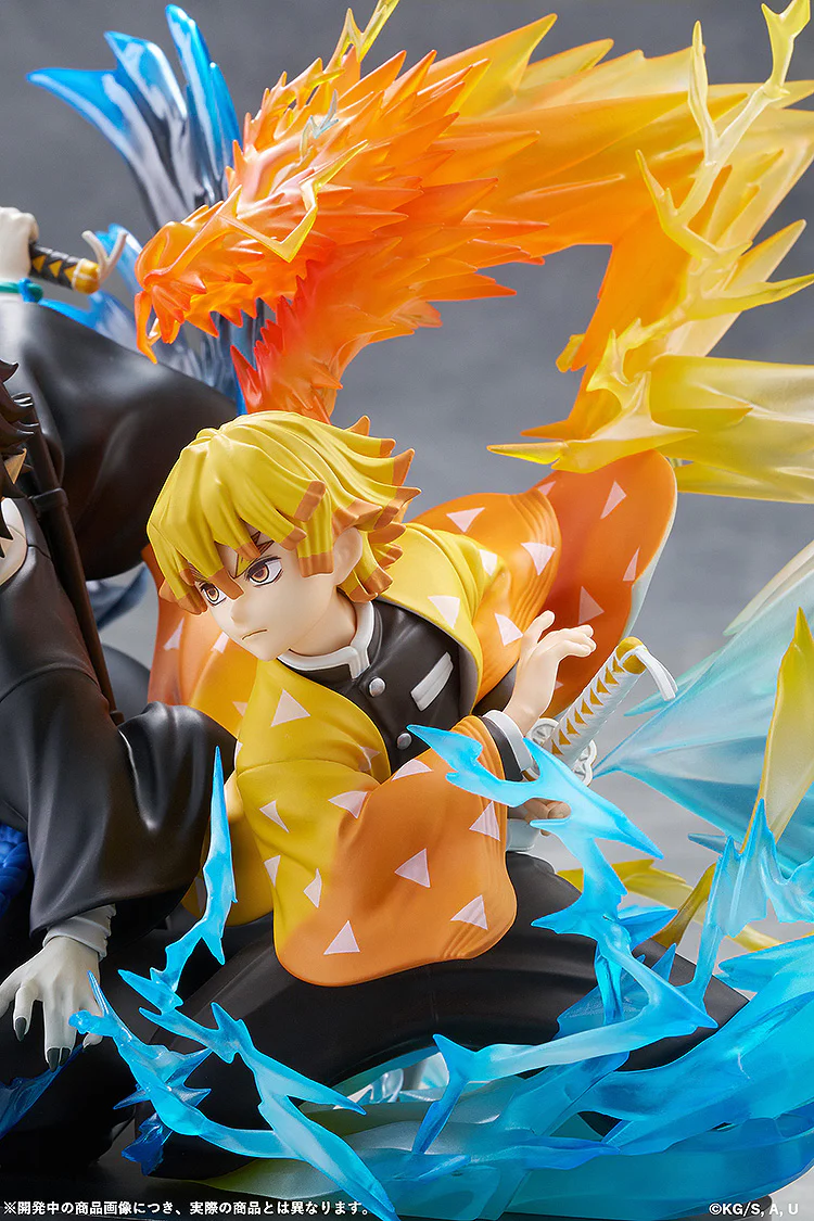 Zenitsu Agatsuma & Kaigaku Non-scale Figure - Image 13