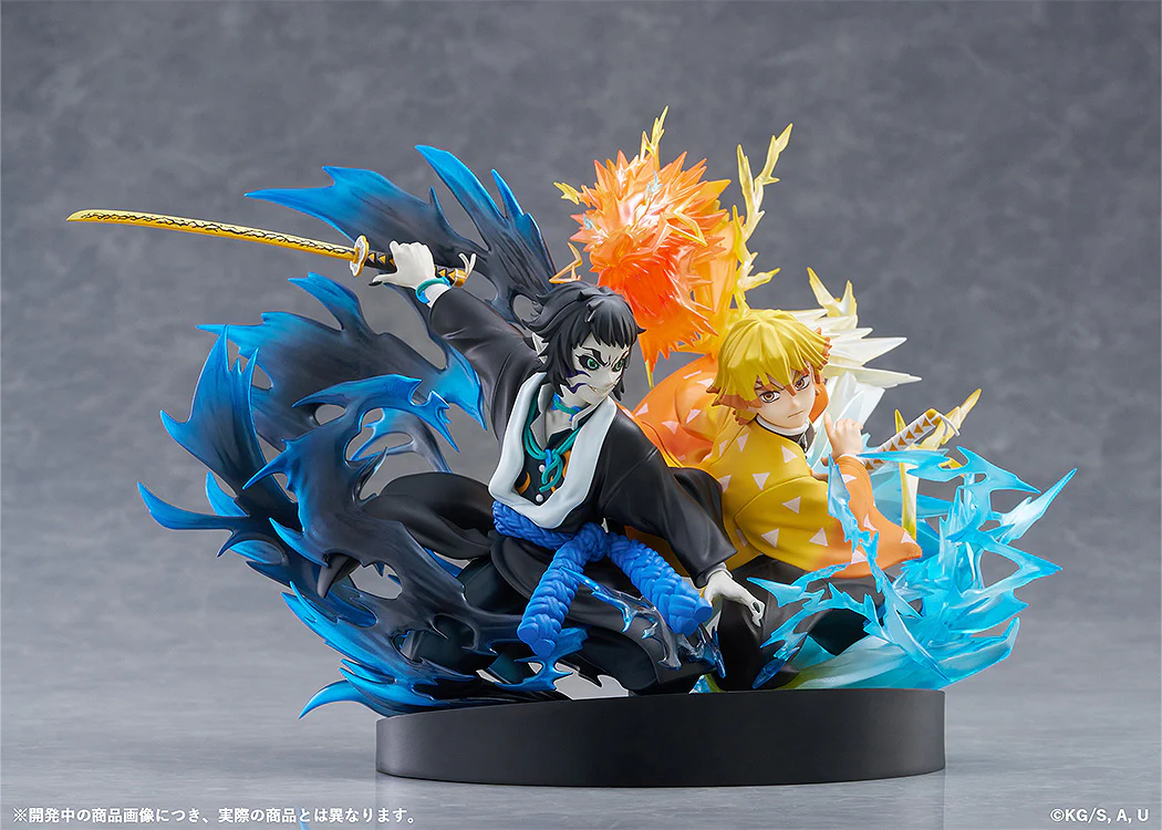 Zenitsu Agatsuma & Kaigaku Non-scale Figure - Image 6