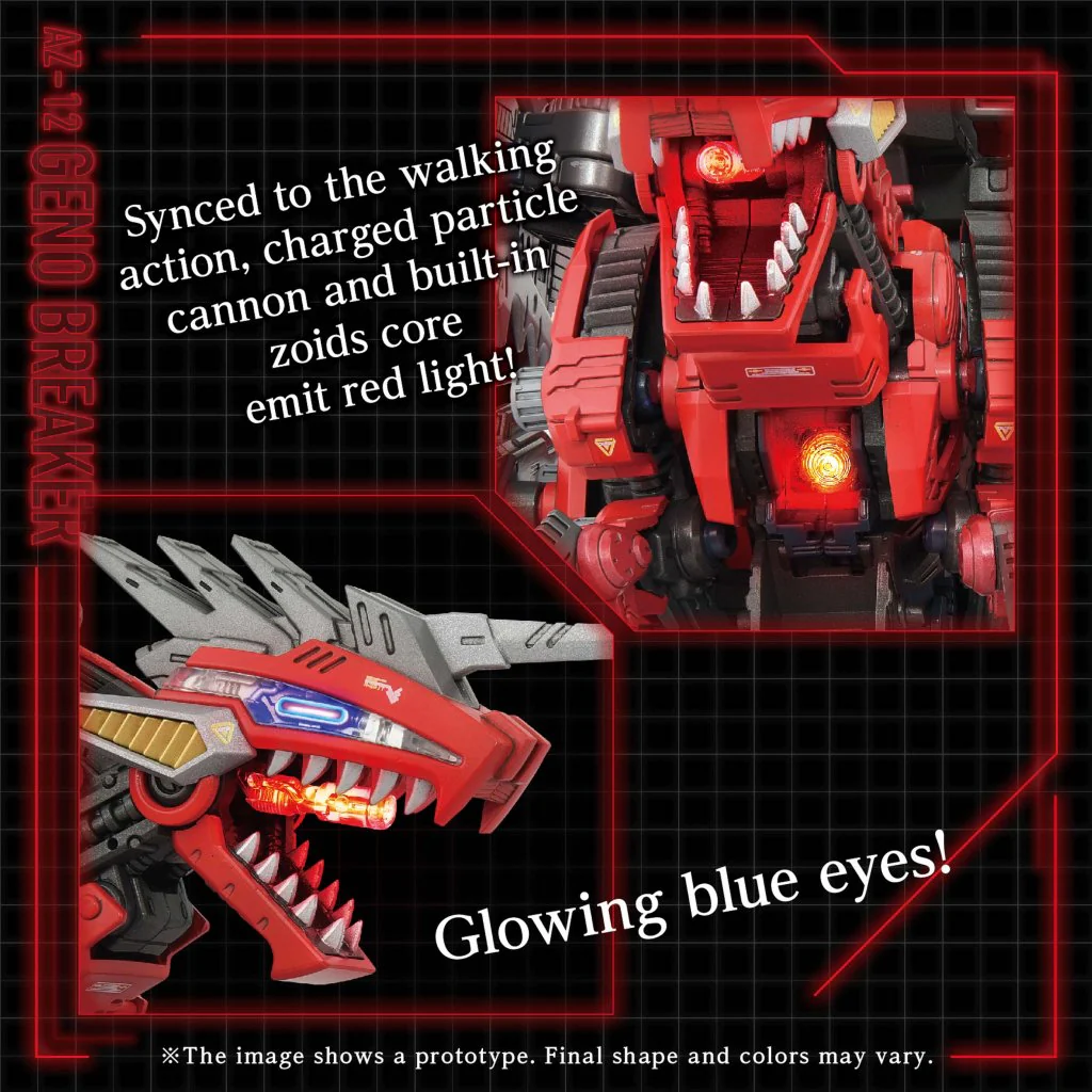 ZOIDS AZ-12 Geno Breaker 1/72 - Image 4